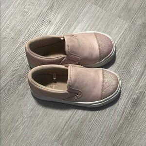 Kids Pink Slip-On Shoes